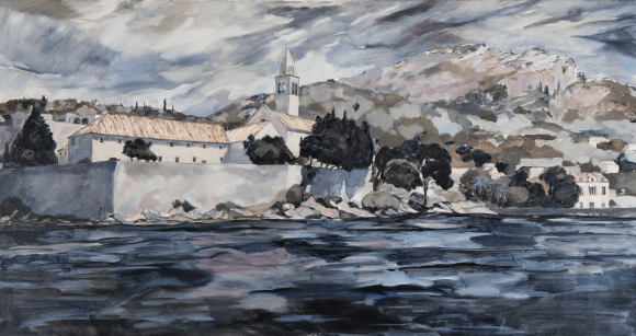Franciscan Monastery Lopud | 28" x 48" | 2011