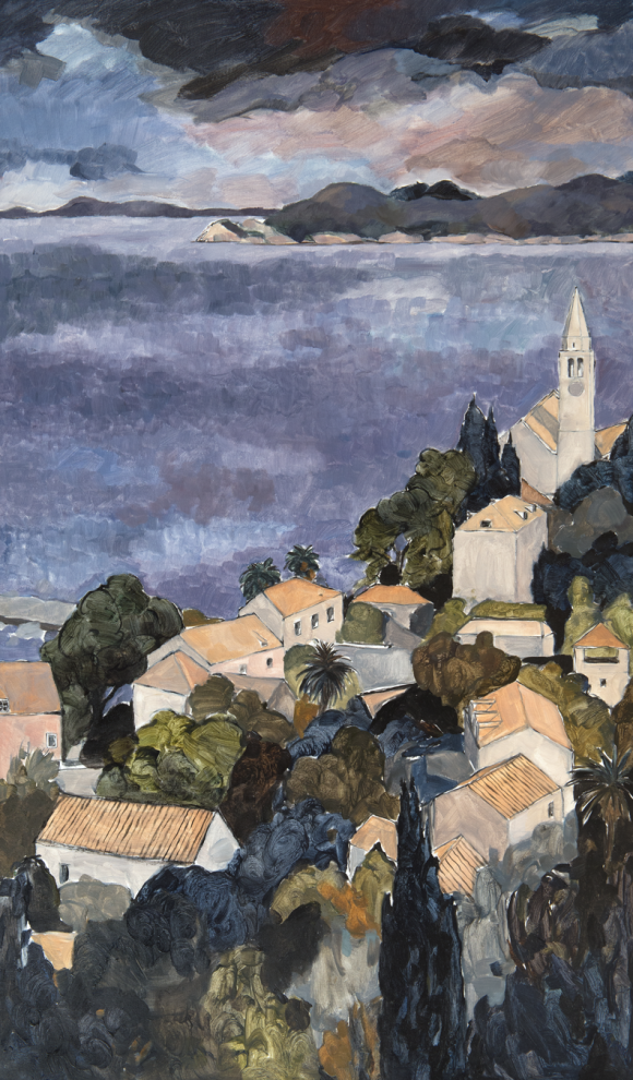 Lopud Town Ruins Šipan | 30" x 48" | 2011