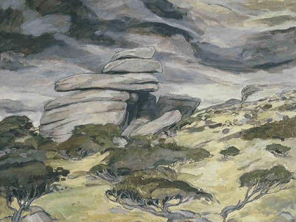 Bodmin Moor | 36" x 48" | 1998