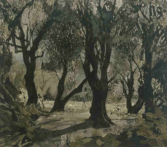 Renoir's Garden | 60" x 68" | 2001