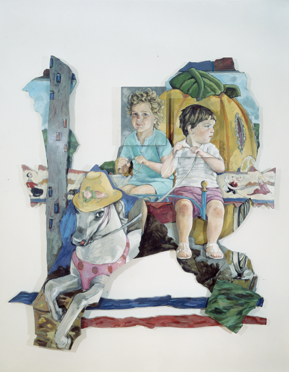The Wright Kids | 48" x 54" | 1986