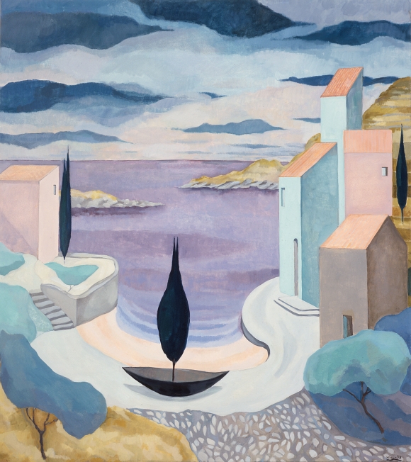 Port Lligat | 50" x 56" | 1992