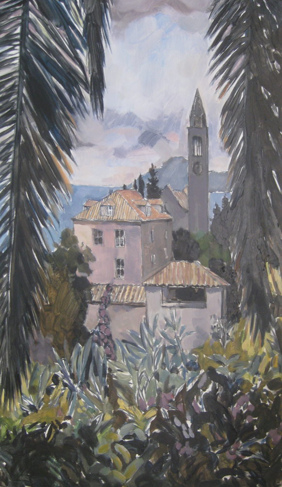 Lopud Evening | 20" x 48" | 2011